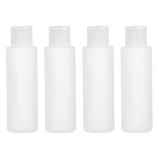 디오셀 깔끔정리 다용도 소분 공병 100ml, 화이트, 4개