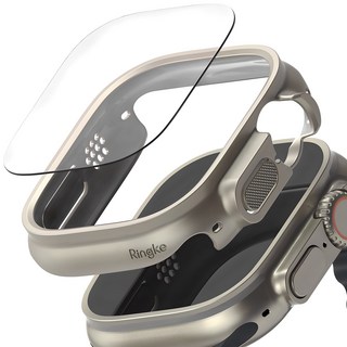 Ringke Slim + 鋼化玻璃膜組合外殼, 鈦灰色