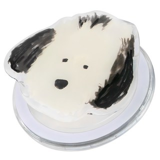 GOOSPERY Magsafe動物壓克力手機支架, 1個, 05 生氣的狗狗