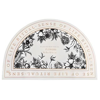 디씨네트워크 빨아쓰는 규조토 발매트, 꽃반원형골드