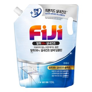 피지 탈취99 실내건조 프레시 액상세제 리필, 1.5L, 1개