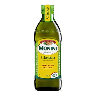 MONINI Oils 經典特級初榨橄欖油, 500ml, 1瓶