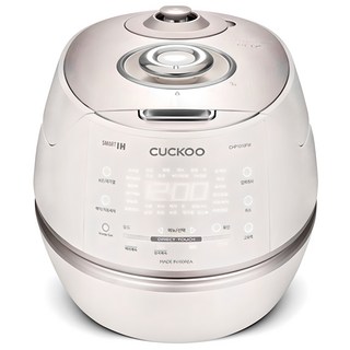 Cuckoo Electronics IH 電壓力電飯煲 10 人份 Grace White, CRP-CHP1010FW