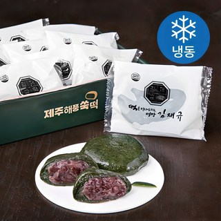 김재규우리떡연구소 제주해풍 팥쑥떡 (냉동), 630g, 1개입, 1개