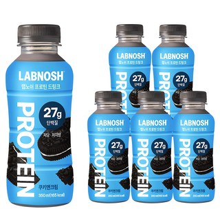 Labnosh 高蛋白飲品 餅乾奶油, 6個, 350ml
