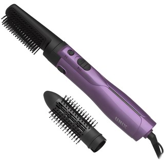 UNIX 2合1簡易造型熱風梳 1000W, UN-A1954, 混合色