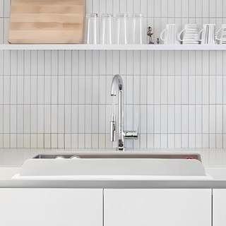 Tabism矽膠隔板寬75cm, 純白, 1個