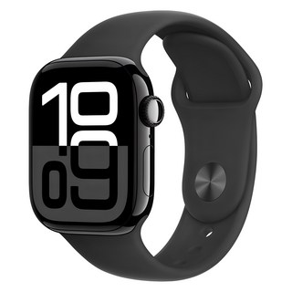 [Apple 애플워치 10 GPS 42mm 유광 블랙 이미지]
