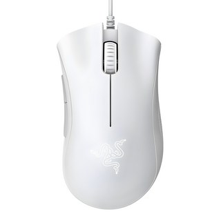 레이저 DeathAdder Essential 유선마우스, RZ01-0385, 화이트