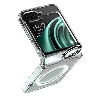 GOOSPERY MagSafe透明指環轉軸保護手機殼