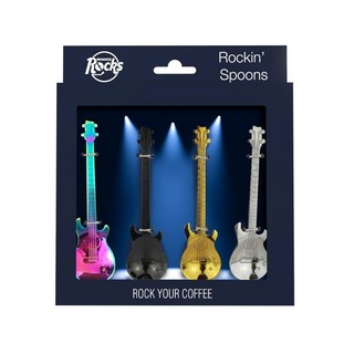 WINKEE 電吉他造型湯匙 四件組