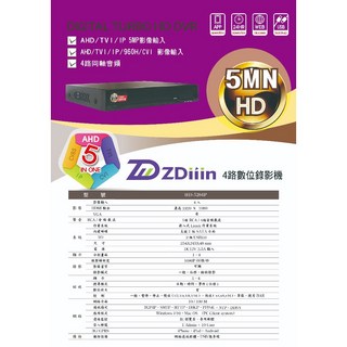 監視器套餐 200萬攝影機, 4路主機+2TB硬碟