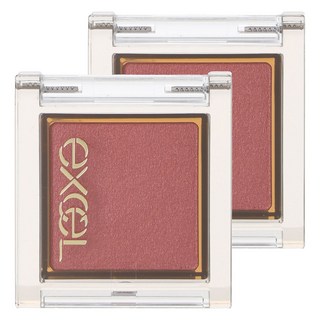 日本 excel 藝采單色眼影, 2盒, R04 Tokyo Lady