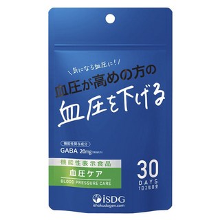 Ishokudogen Blood Pressure Care GABA膠囊, 1個, 60片