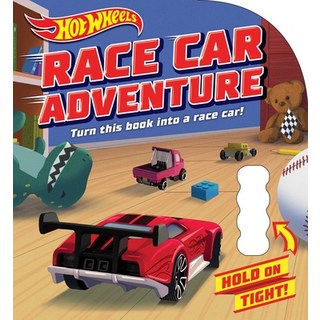 (英文圖書)Hot Wheels: Race Car Adventure! (Take the Wheel!) Board Books, Buzzpop, 英文, 硬頁書