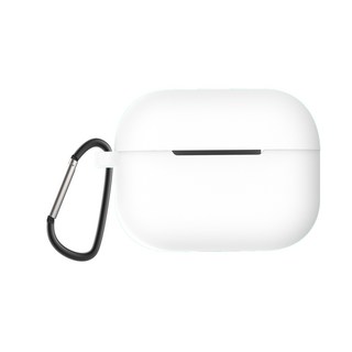 AirPods Pro 2 矽膠保護套, 白色, 1個