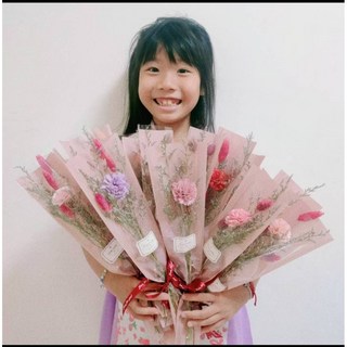 蕎翎工作室 索拉花單支康乃馨花束 母親節企業花禮, 20朵以上(請直接下單數量)