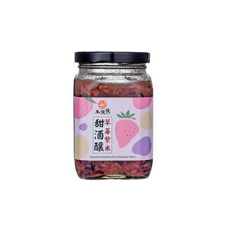 【台灣米發發】草莓紫米甜酒釀（300g）, 300g