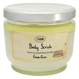 SABON 綠玫瑰身體磨砂膏, 1罐, 600g