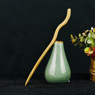 天龍紡 烏木髮簪 加長款23cm