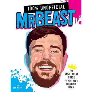 (英文圖書)100% Unofficial Mrbeast: The Unofficial Guide to Youtube's Biggest Star 精裝版, HarperCollins, 英文