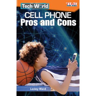 (英文圖書)Tech World: Cell Phone Pros and Cons 平裝版, Teacher Created Materials, 英文