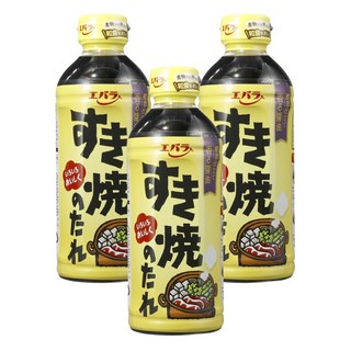 Ebara 荏原 壽喜燒醬, 3瓶, 500ml