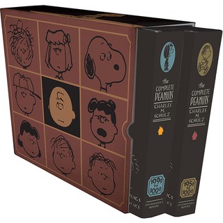 (英文圖書)The Complete Peanuts 1999-2000 Comics & Stories: Gift Box Set - Hardcover 精裝版, Fantagraphics Books, 英文