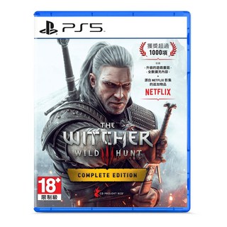 【現貨】PS5《巫師 3：狂獵》 中文版, 外文封面 遊戲中文