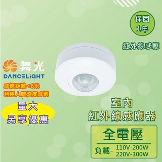 舞光 室內紅外線感應器 RP-IS1024【實體門市保固一年】燈具感應器 紅外線感應器, 白色, 1個