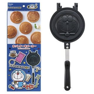 Skater 哆啦A夢造型鬆餅烤盤, 1個, 36cm