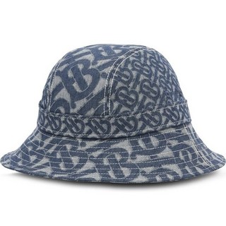 BURBERRY 巴寶莉 Monogram牛仔漁夫帽 8057405