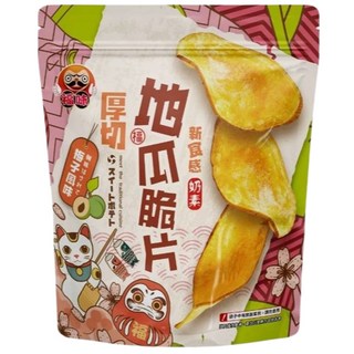 福味 厚切地瓜脆片 梅子風味 地瓜片 甘藷 番薯片, 梅子風味140g, 140g, 1個