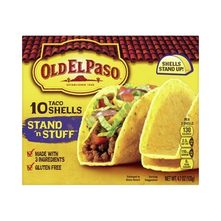Old El Paso Stand&Stuff墨西哥塔可脆餅料理包, 1盒, 133g