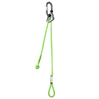 Edelrid SWITCH ADJUST 運動可調式挽索 120cm 含手鎖鉤環, 綠色, 1個