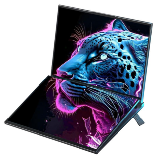 雙螢幕雙筆電高效能筆記型電腦 (i7/Win11), 黑色, 1台, 2TB, 32GB, WIN11 Pro