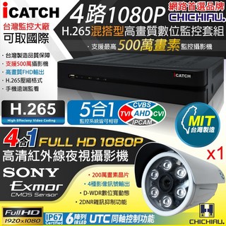 iCATCH 數位高清遠端監控錄影主機, 商品一組,6mm