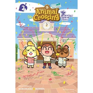 (英文圖書)Animal Crossing: New Horizons Vol. 2: Deserted Island Diary 平裝版, Viz Media - Children's, 英文