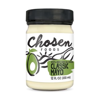 Chosen FOODS 經典酪梨油美乃滋, 1罐, 355ml