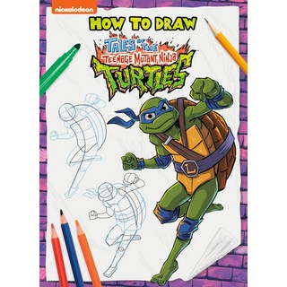 (英文圖書)How to Draw the Teenage Mutant Ninja Turtles 平裝版, Random House Books for Youn..., 英文