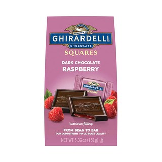 GHIRARDELLI 鷹牌 薄荷黑巧克力, Dark Raspberry, 1袋, 151g
