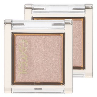 日本 excel 藝采單色眼影, 2盒, G02 Campanella