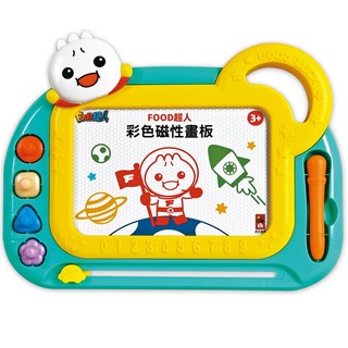 FOOD超人彩色隨身磁性畫板(綠色), 綠色, 1個