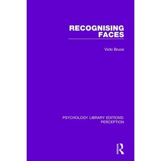 Recognising Faces 平裝版, Routledge, 英文