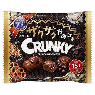 LOTTE 樂天 酥脆美味巧克力球 15個入, 1個, 142g