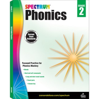 Spectrum Phonics Grade 2, 英語, 平裝書