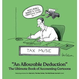 (英文圖書) An Allowable Deduction: Book of Accounting Cartoons 精裝版, Cartoonstock, 英文