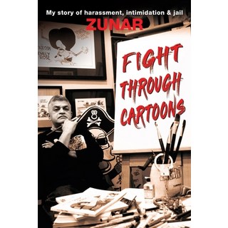 (英文圖書) Fight Through Cartoons: My Story of Harassment Intimidation & Jail 平裝版, Marshall Cavendish Internat..., 英文