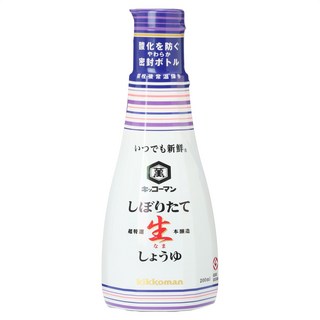 KIKKOMAN 龜甲萬 生醬油, 1個, 200ml