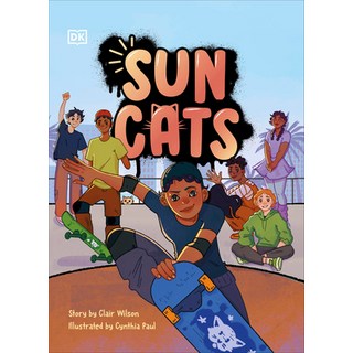 (英文圖書)Phonic Books Sun Cats Graphic Novel: Sounds of the Alphabet 精裝版, Phonic Books, 英文